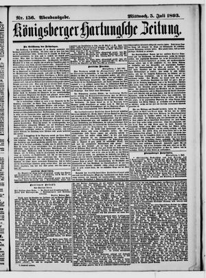 Königsberger Hartungsche Zeitung on Jul 5, 1893