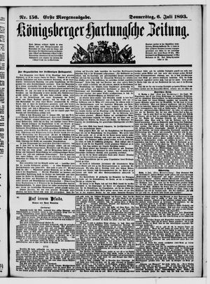 Königsberger Hartungsche Zeitung vom 06.07.1893