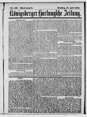 Königsberger Hartungsche Zeitung vom 18.07.1893