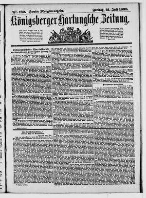 Königsberger Hartungsche Zeitung on Jul 21, 1893