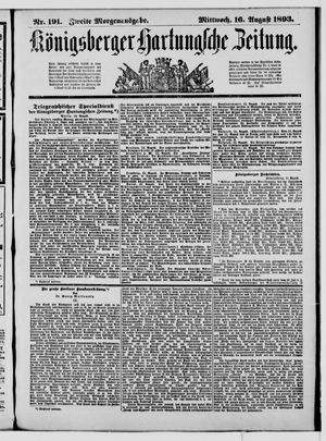Königsberger Hartungsche Zeitung vom 16.08.1893