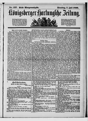 Königsberger Hartungsche Zeitung vom 07.07.1896