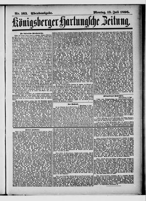 Königsberger Hartungsche Zeitung vom 13.07.1896