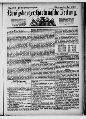 Königsberger Hartungsche Zeitung vom 14.07.1896