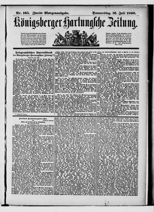 Königsberger Hartungsche Zeitung vom 16.07.1896