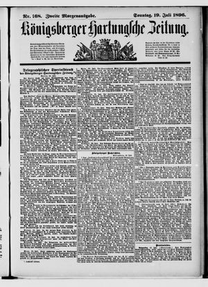 Königsberger Hartungsche Zeitung vom 19.07.1896