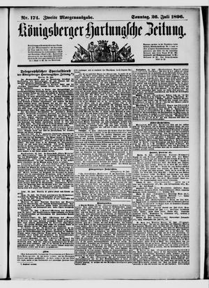 Königsberger Hartungsche Zeitung vom 26.07.1896