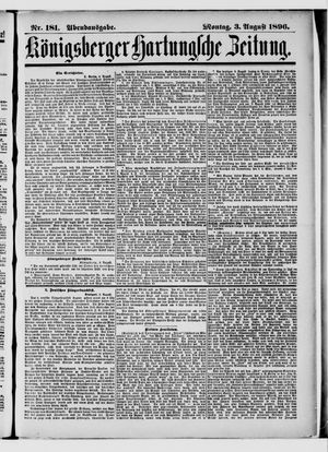 Königsberger Hartungsche Zeitung vom 03.08.1896