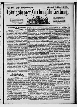 Königsberger Hartungsche Zeitung vom 05.08.1896