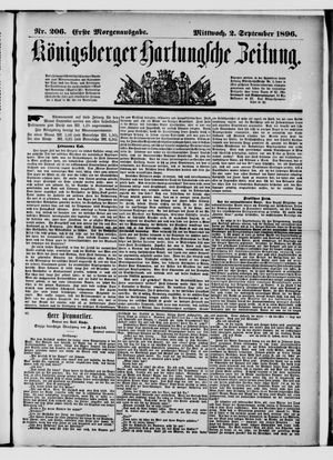 Königsberger Hartungsche Zeitung vom 02.09.1896