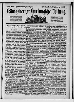Königsberger Hartungsche Zeitung vom 02.09.1896