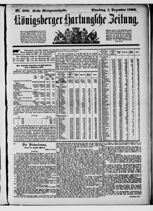 Königsberger Hartungsche Zeitung vom 01.12.1896
