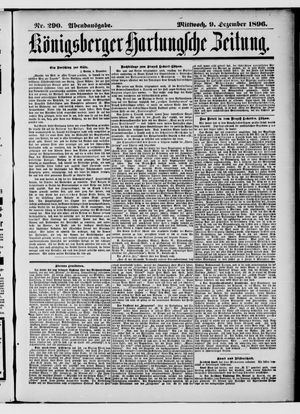 Königsberger Hartungsche Zeitung vom 09.12.1896