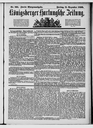 Königsberger Hartungsche Zeitung vom 11.12.1896