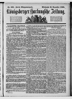 Königsberger Hartungsche Zeitung vom 16.12.1896