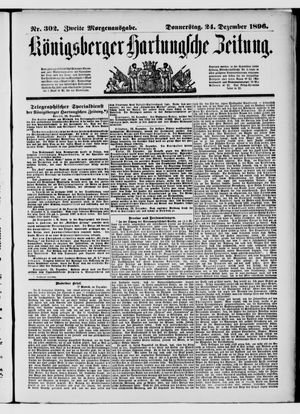 Königsberger Hartungsche Zeitung on Dec 24, 1896