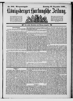 Königsberger Hartungsche Zeitung vom 27.12.1896