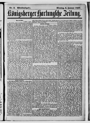 Königsberger Hartungsche Zeitung vom 04.01.1897