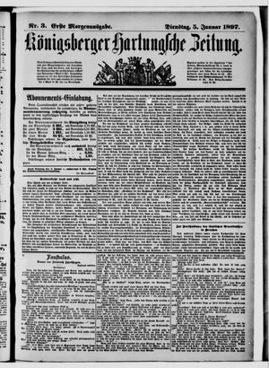 Königsberger Hartungsche Zeitung vom 05.01.1897