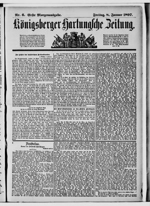Königsberger Hartungsche Zeitung on Jan 8, 1897