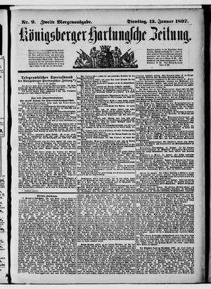 Königsberger Hartungsche Zeitung vom 12.01.1897