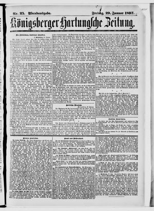 Königsberger Hartungsche Zeitung vom 29.01.1897