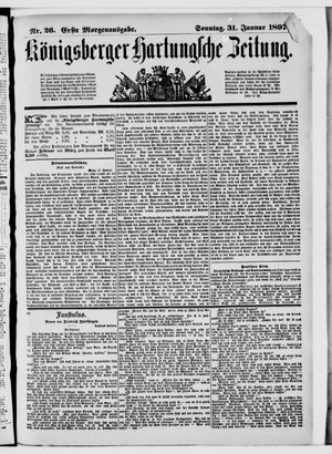 Königsberger Hartungsche Zeitung vom 31.01.1897