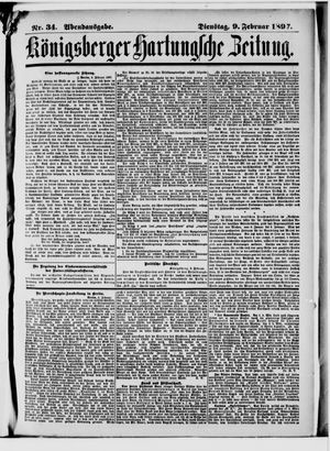 Königsberger Hartungsche Zeitung on Feb 9, 1897