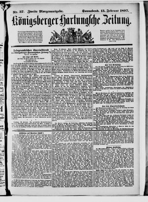 Königsberger Hartungsche Zeitung on Feb 13, 1897