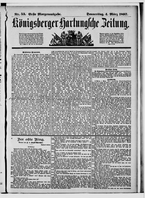 Königsberger Hartungsche Zeitung vom 04.03.1897