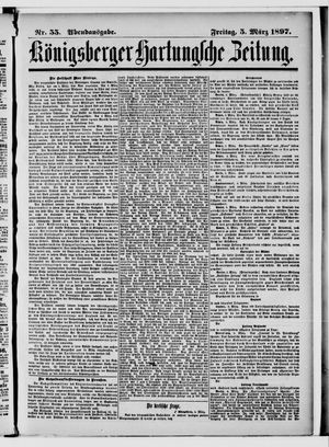 Königsberger Hartungsche Zeitung vom 05.03.1897