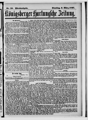 Königsberger Hartungsche Zeitung vom 09.03.1897