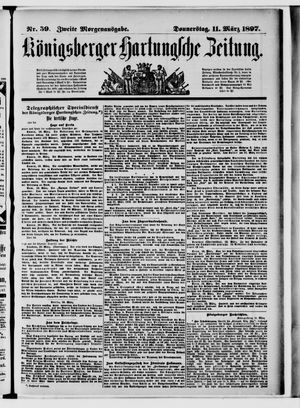 Königsberger Hartungsche Zeitung vom 11.03.1897