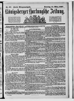 Königsberger Hartungsche Zeitung vom 14.03.1897