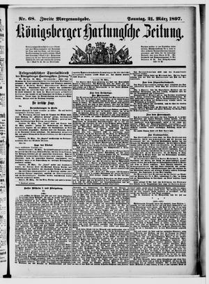 Königsberger Hartungsche Zeitung vom 21.03.1897