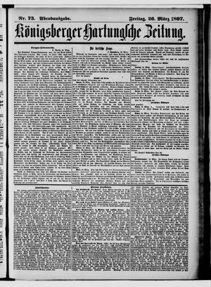 Königsberger Hartungsche Zeitung vom 26.03.1897