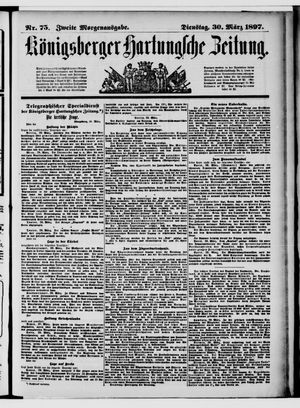 Königsberger Hartungsche Zeitung vom 30.03.1897
