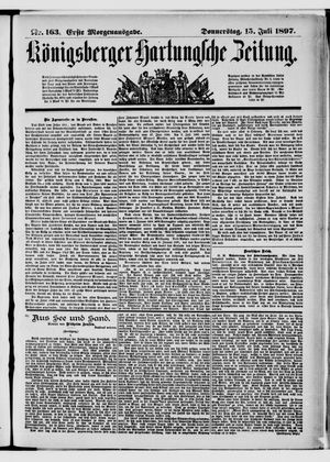 Königsberger Hartungsche Zeitung vom 15.07.1897