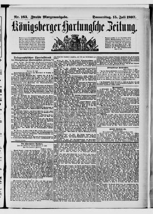 Königsberger Hartungsche Zeitung vom 15.07.1897