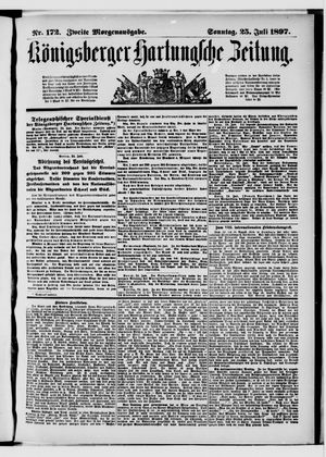 Königsberger Hartungsche Zeitung vom 25.07.1897