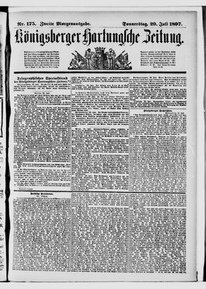 Königsberger Hartungsche Zeitung vom 29.07.1897