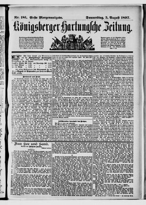 Königsberger Hartungsche Zeitung vom 05.08.1897