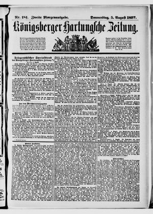 Königsberger Hartungsche Zeitung vom 05.08.1897