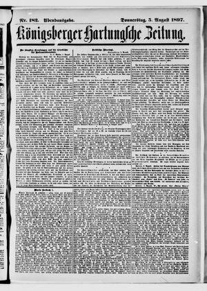 Königsberger Hartungsche Zeitung vom 05.08.1897