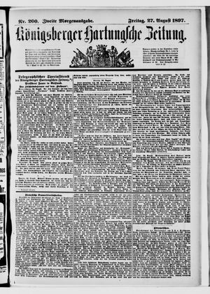 Königsberger Hartungsche Zeitung on Aug 27, 1897