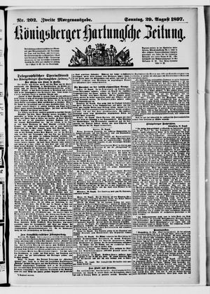 Königsberger Hartungsche Zeitung on Aug 29, 1897