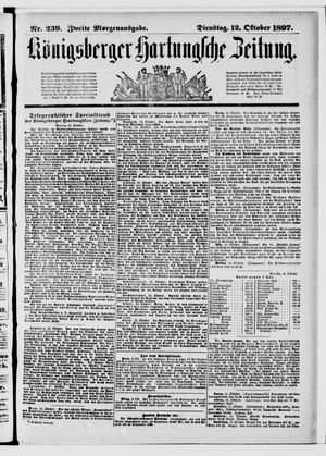 Königsberger Hartungsche Zeitung vom 12.10.1897