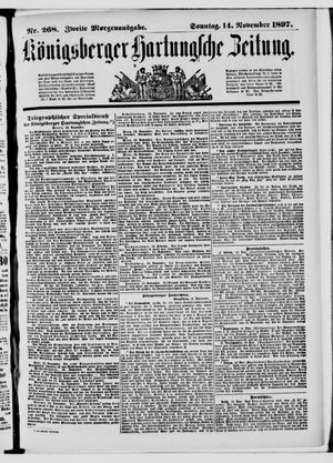 Königsberger Hartungsche Zeitung on Nov 14, 1897