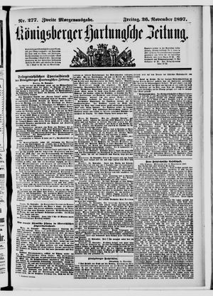 Königsberger Hartungsche Zeitung vom 26.11.1897