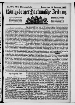 Königsberger Hartungsche Zeitung vom 16.12.1897